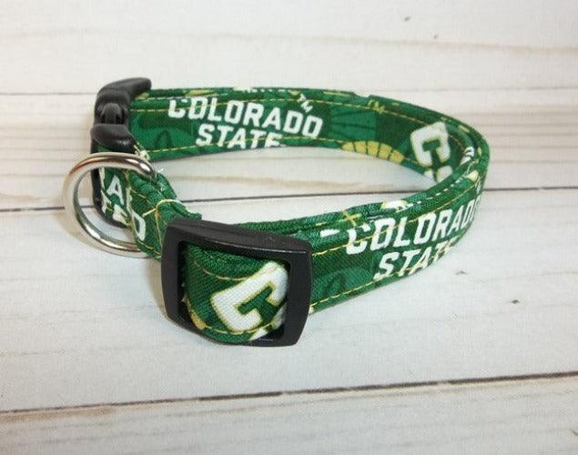 College Football Dog Collars - Colorado State - Paws R Uz