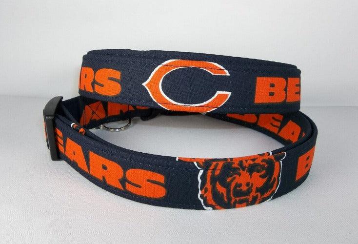 NFL Dog Collars - Chicago Bears - Paws R Uz