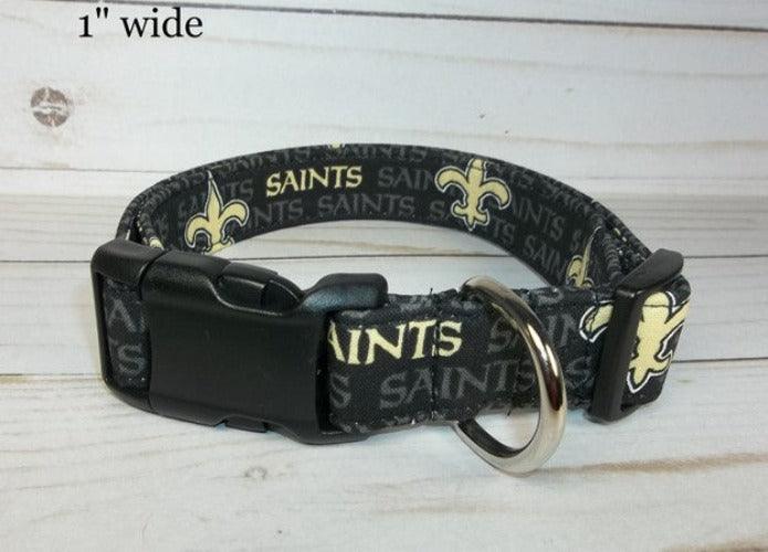 NFL Dog Collars - Saints - Paws R Uz