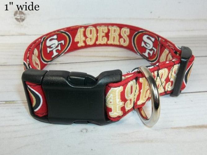 NFL Dog Collars - San Francisco 49ers - Paws R Uz