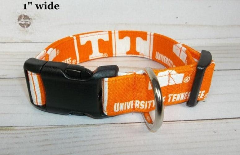 College Football Dog Collars - University of Tennessee - Paws R Uz