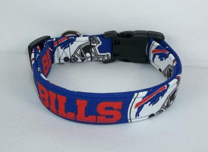 NFL Dog Collars - Buffalo Bills - Paws R Uz
