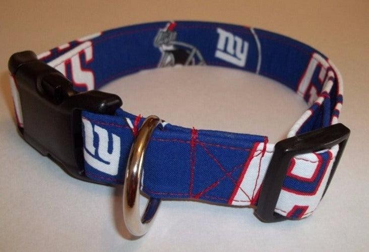 NFL Dog Collars - New York Giants - Paws R Uz