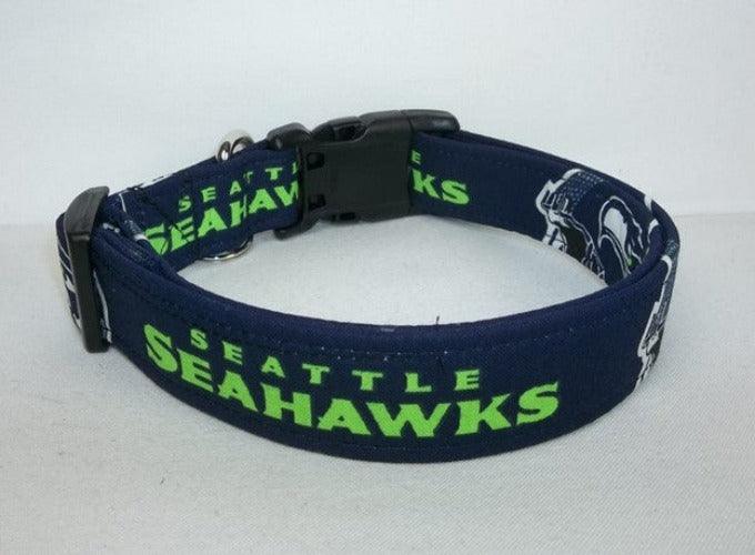 NFL Dog Collars - Seattle Seahawks - Paws R Uz